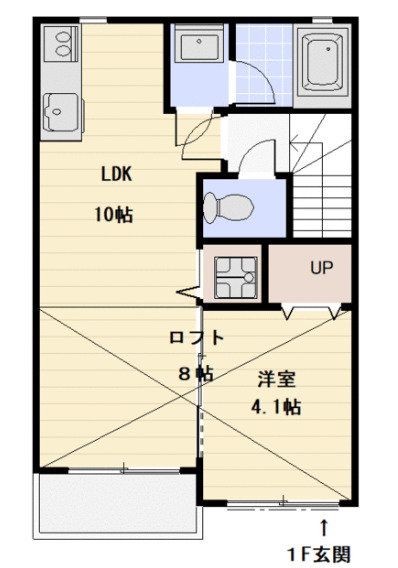 アリエッタ林間の間取り