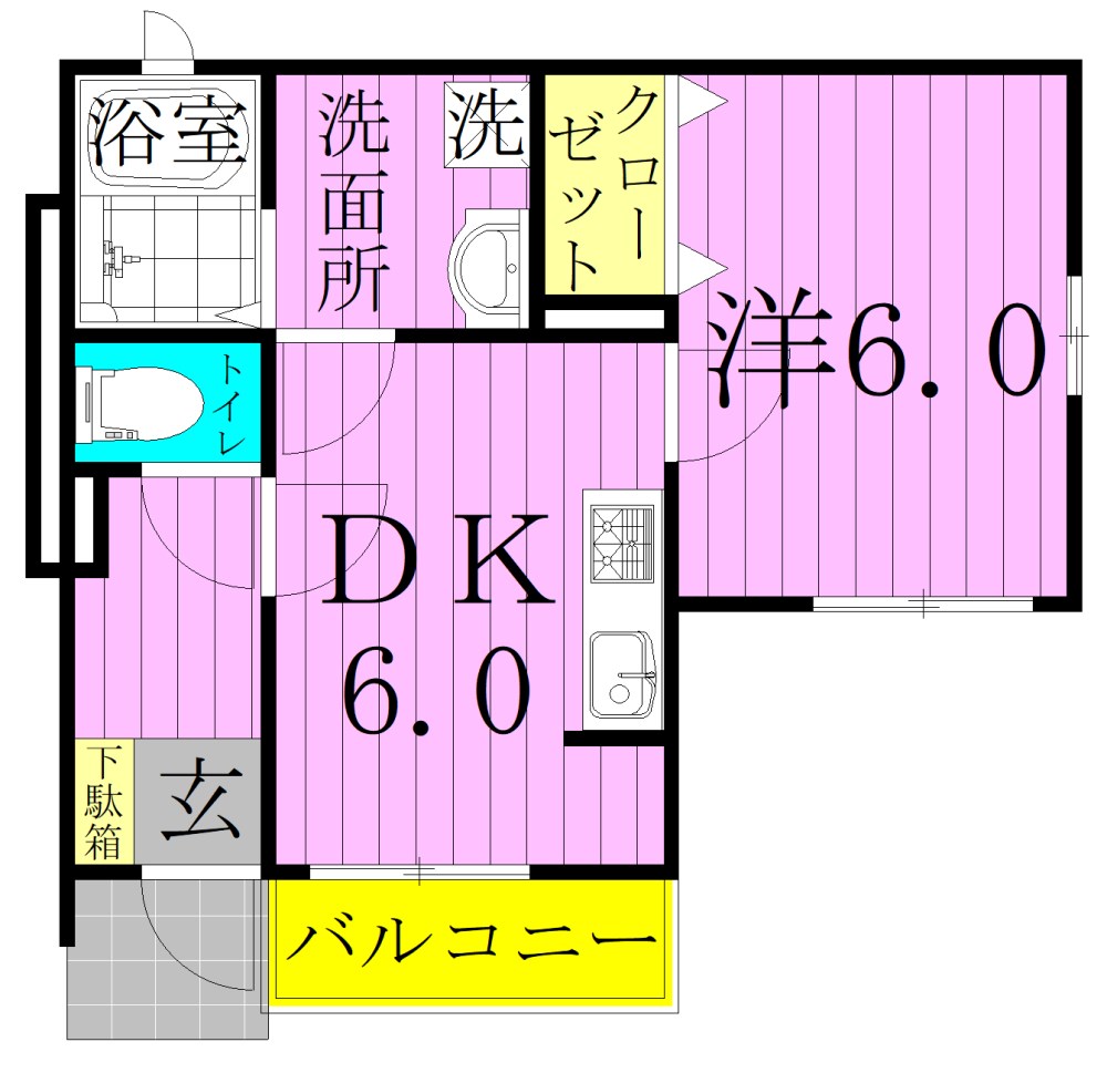 メゾンエトワールの間取り