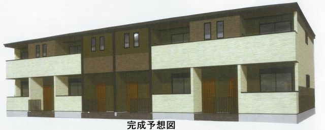 【泉佐野市南泉ケ丘のアパートの建物外観】