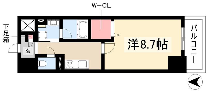 ファミールプライムの間取り