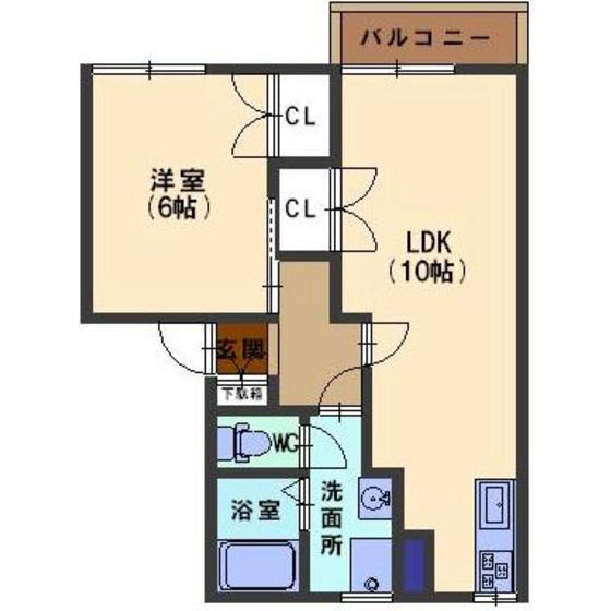 フレグランスIIの間取り