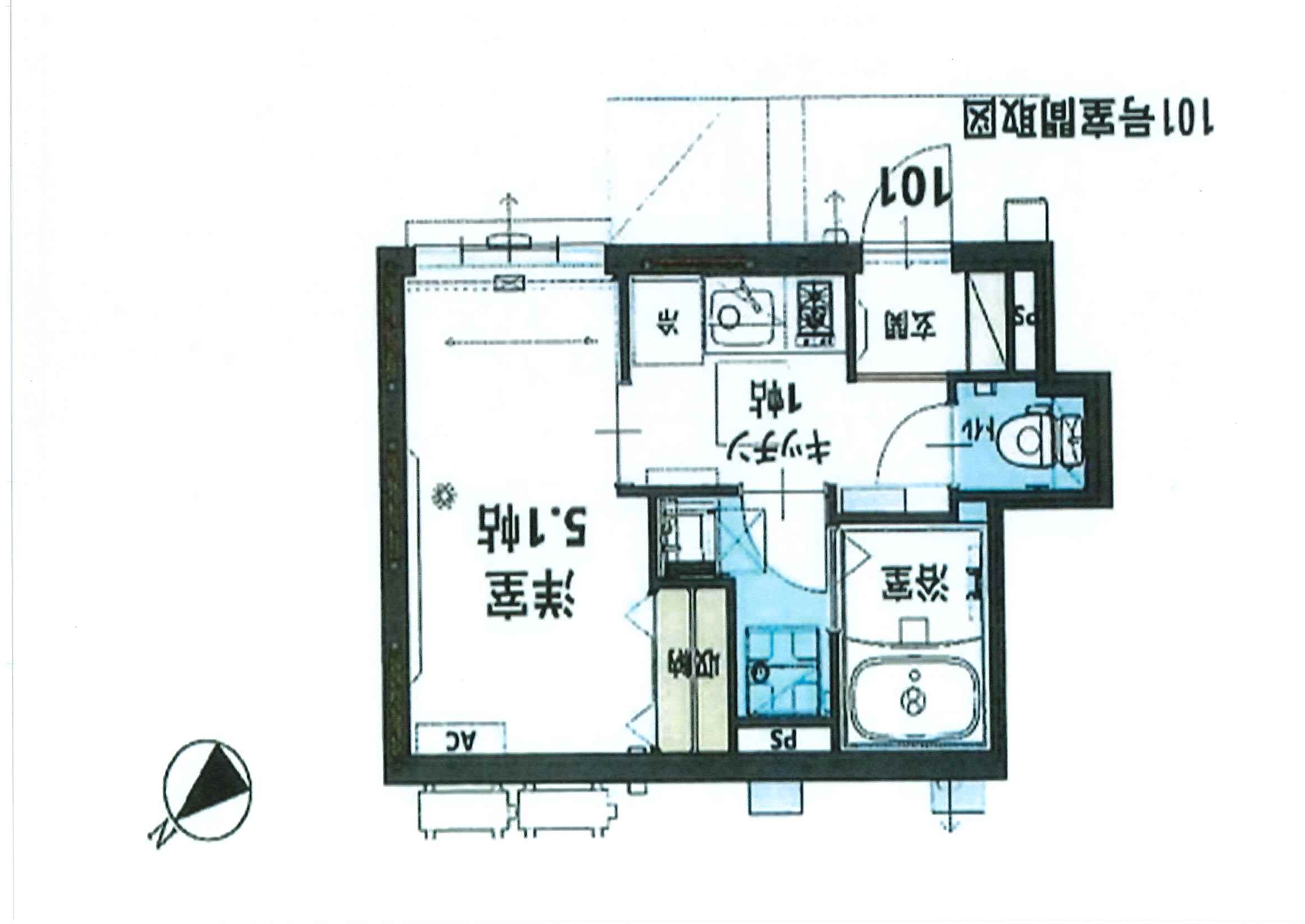 ニシトコ12の間取り