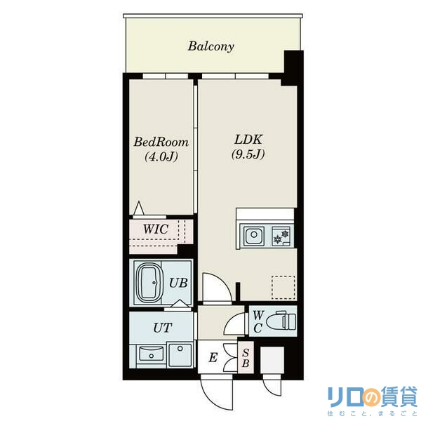 S-RESIDENCE東三国amanteの間取り