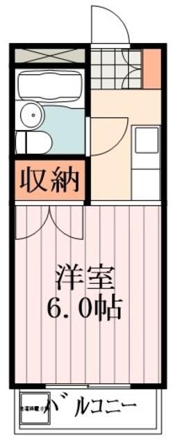 羽村市羽加美のマンションの間取り