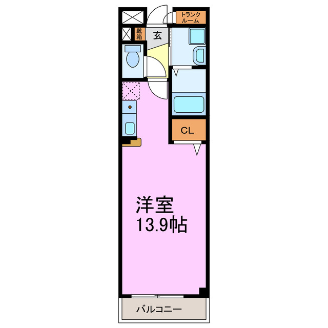 カーサミレニアムの間取り