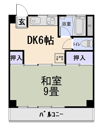 直原マンションの間取り