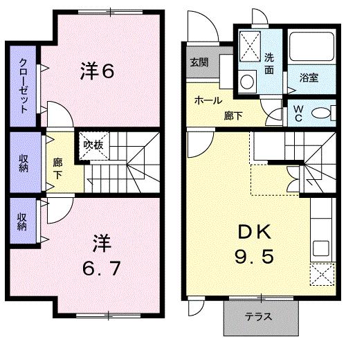 ブルーイゾラの間取り