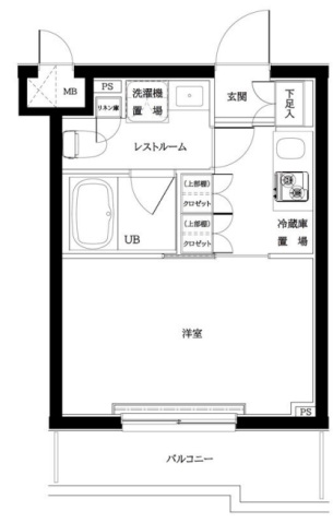 ルーブル武蔵新城弐番館の間取り