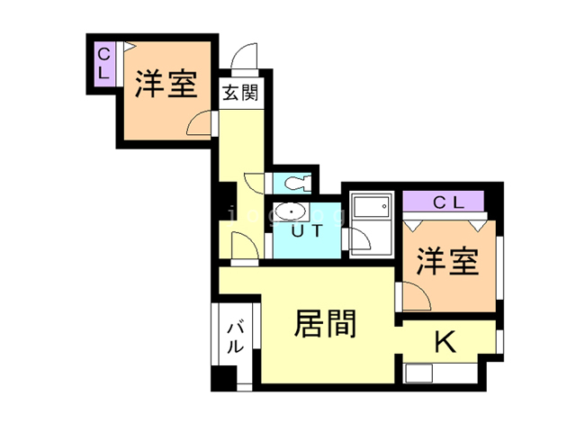 ピュアコート宮の森の間取り