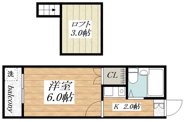 ゼフィランサス吉川の間取り