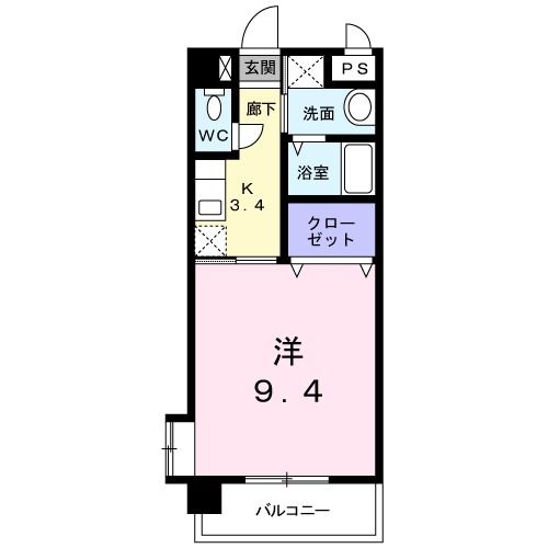 グレイスガーデン岬（はな）の山の間取り