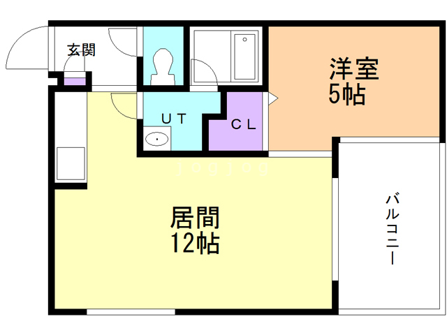 クレアヒルズの間取り