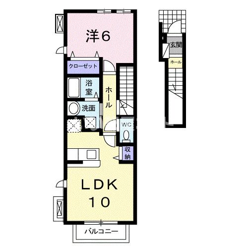 エテルノIの間取り