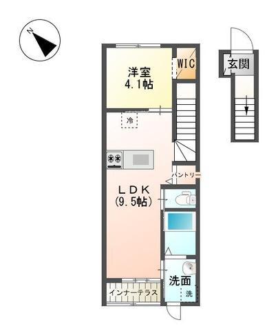 タンデムの間取り