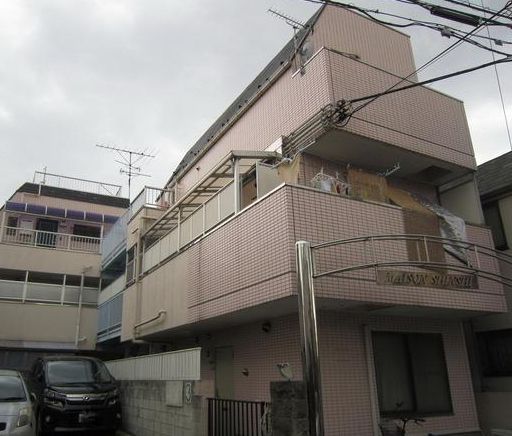 大田区西蒲田のマンションの建物外観