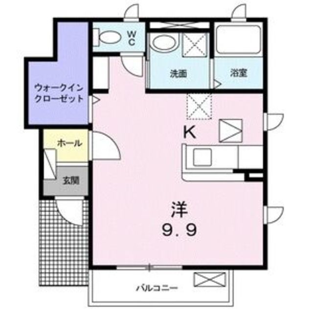 メゾン　バルーンフラワーの間取り