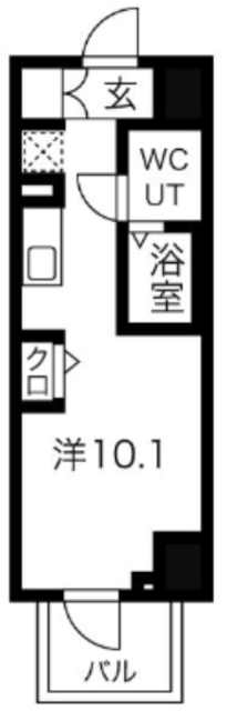 AZEST横濱大通り公園の間取り