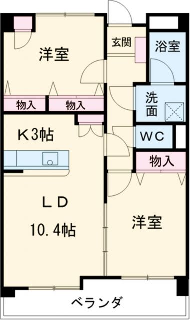 【グレースコート豊山の間取り】