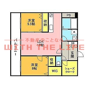 ルネッサンス21久留米六ツ門の間取り