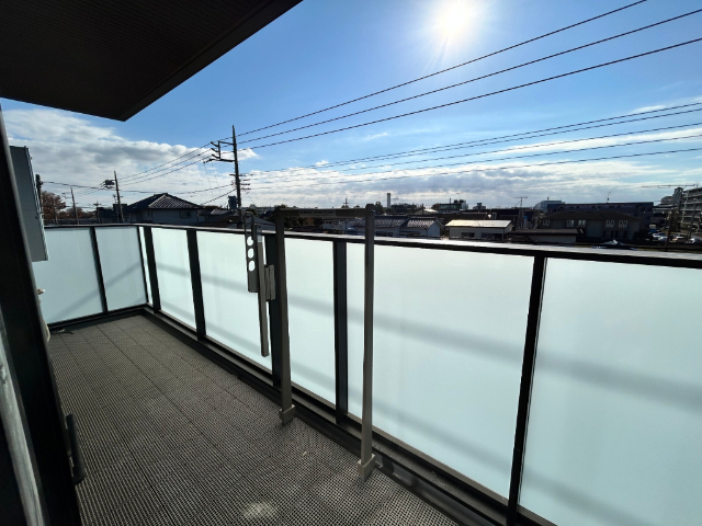 バルコニー　日当たり良好です
