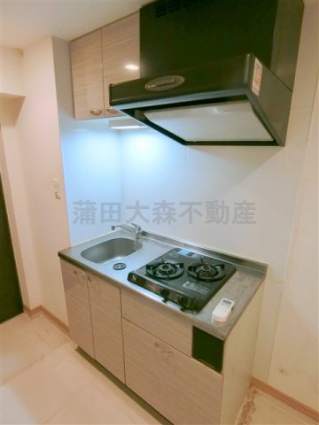 キッチン　2口ガスシステムキッチン