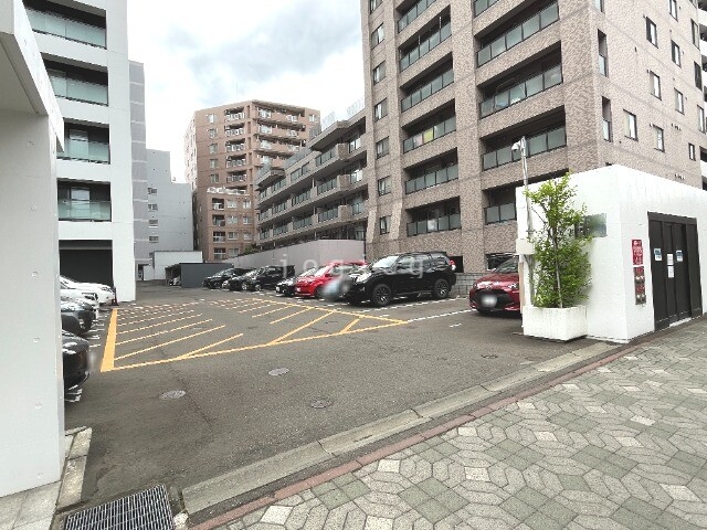 駐車場　専用ゴミステーション