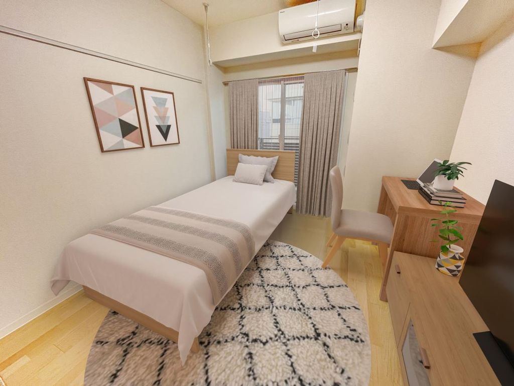 居室・リビング　※家具家電は物件に付帯しません。