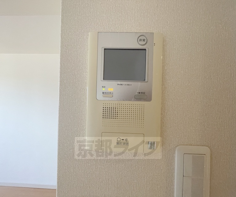 セキュリティ　インターホンです