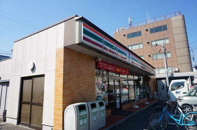 コンビニ　セブンイレブン八尾弓削町店（コンビニ）まで1100m