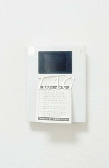 セキュリティ　モニター付きインターフォンです。