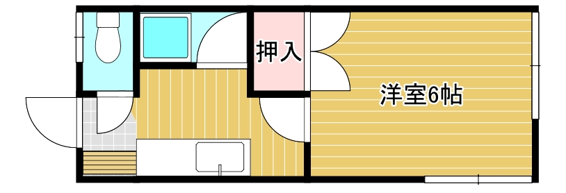 チェリーハイツの間取り