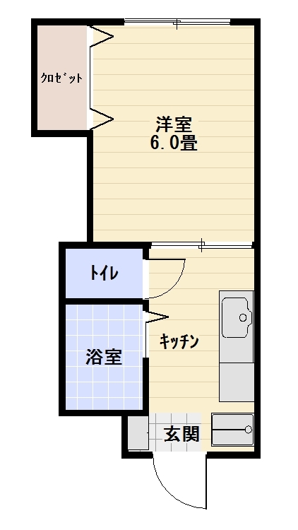 【サンライズ上宇部の間取り】