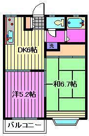 メゾンプルミエールの間取り