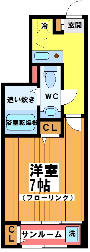 東京都調布市八雲台２（アパート）の賃貸物件の間取り