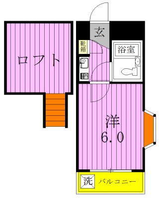 ロイヤル北小金の間取り