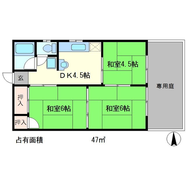 クイーンハイツの間取り