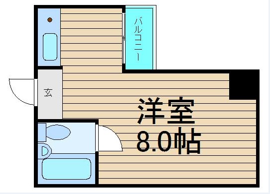 朝日プラザ西道頓堀の間取り