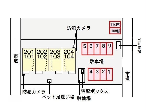 【木更津市ほたる野のアパートのその他】