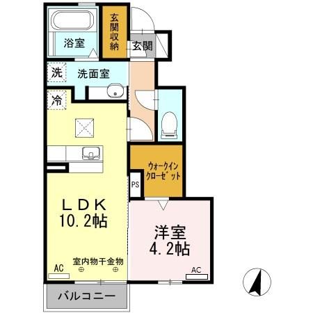 グランメール掛川の間取り