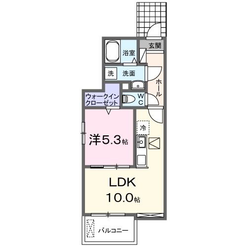 アンソレイエの間取り