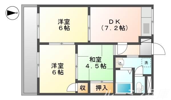 グランドールＦの間取り