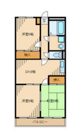 【サンライズヒル大塚の間取り】