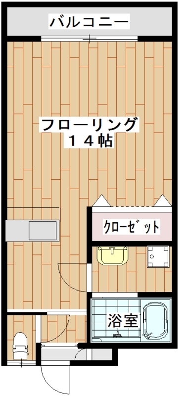 グリーンフォートIIの間取り