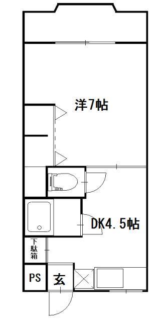 シャトー新星の間取り