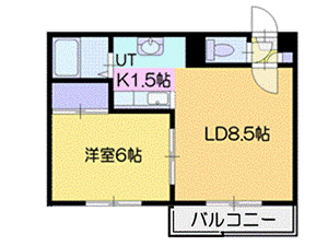 パークサイドヒサエの間取り