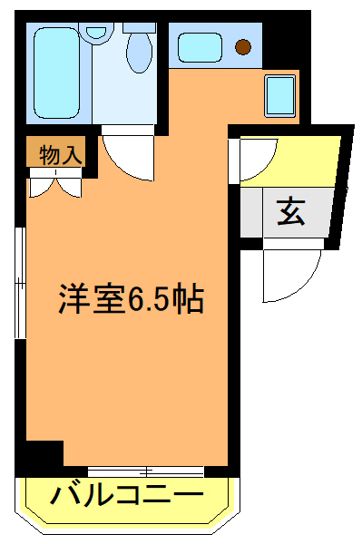 墨田区押上のマンションの間取り