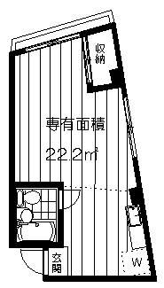 赤堤レジデンスの間取り