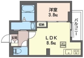 アルベレ－タIの間取り