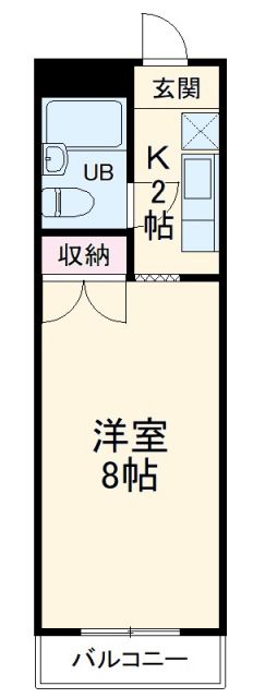 長久手市岩作三ケ峯のマンションの間取り