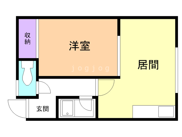 コーポタカギの間取り